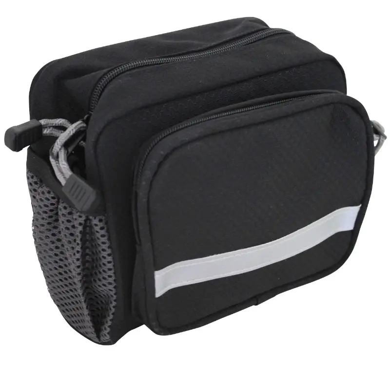 Lenkertasche Fahrrad Newton N1 schwarz Clip-Befestigung 25.4-31.8 (lg16xl10xh13)
