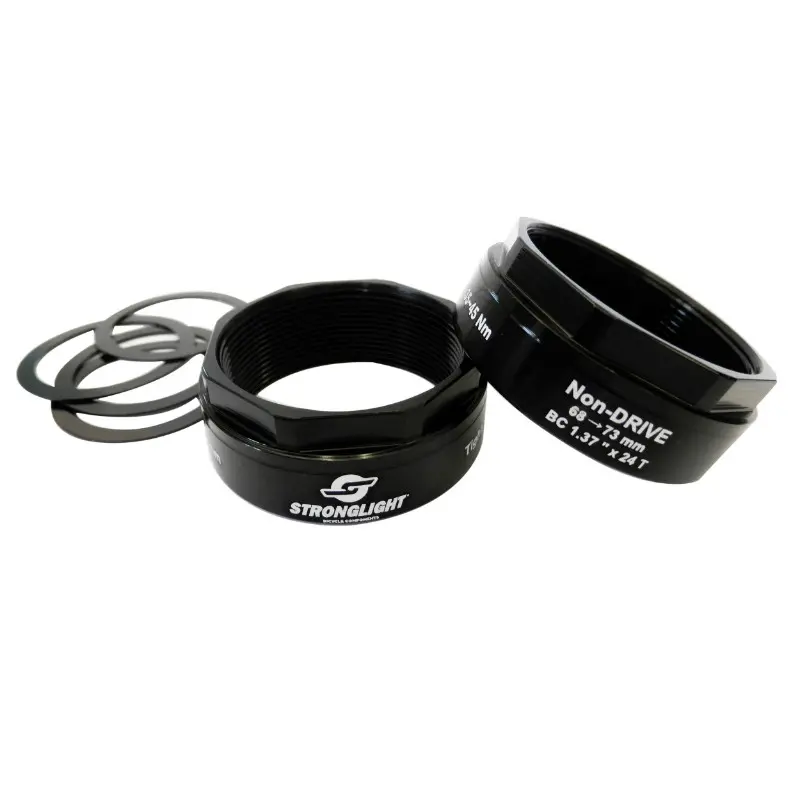 Adaptateur cuvette integre Stronglight pour passer de BB30 (42MM) en filetage anglais - BSC - 1,37X24