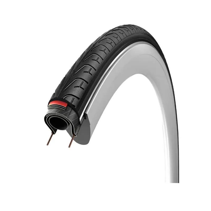 Vittoria E-Randonneur 700x42 Stadt-/Trekkingreifen Schwarz TR Pannenschutz