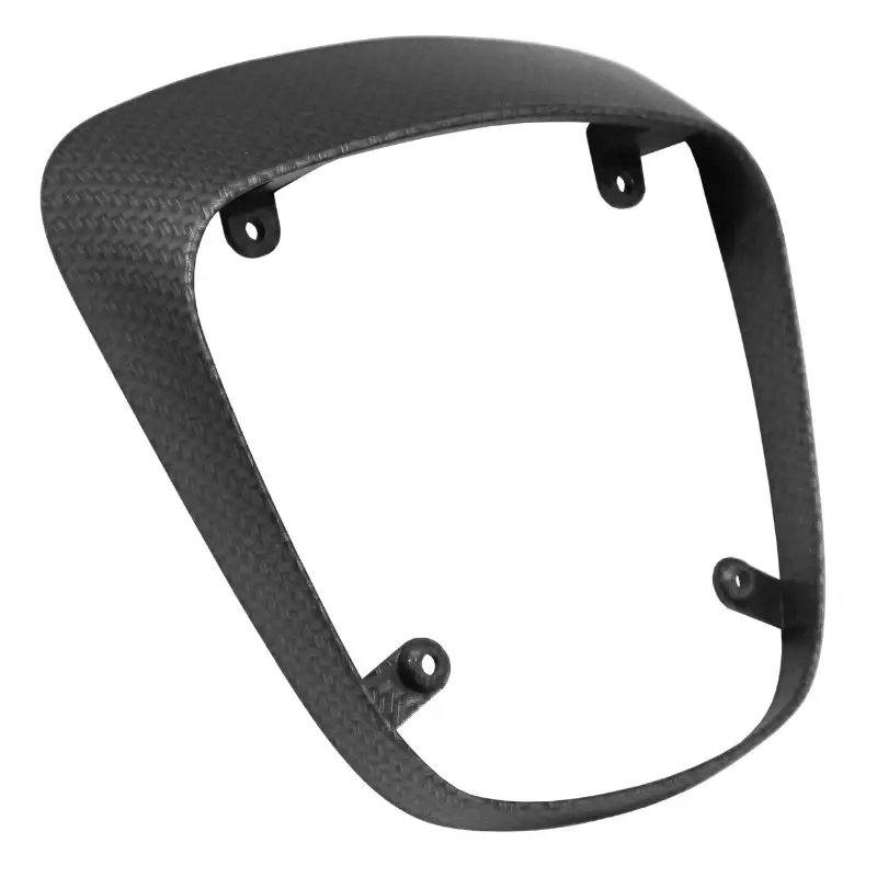 Enjoliveur entourage de feu arrière carbone mat Piaggio Vespa Sprint Primavera 50-125 2018+