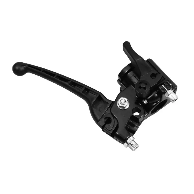 Poignée de frein cyclo adaptable MBK 88, 89 avec starter noir gauche P2R — vue 3