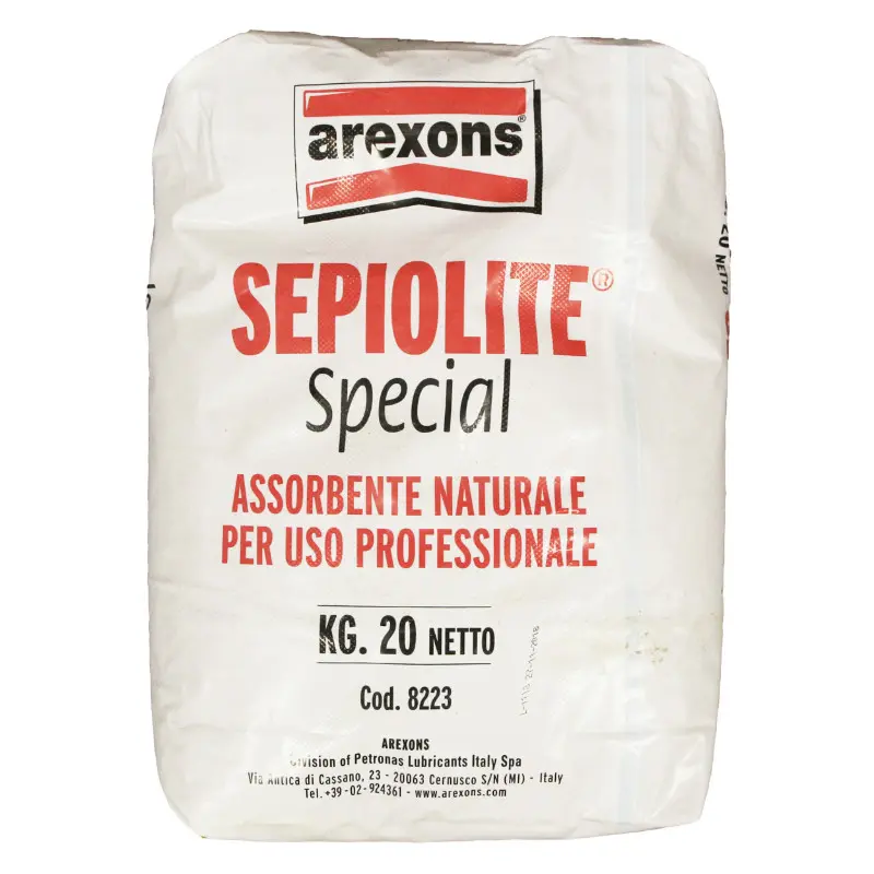 Absorbant Arexons pour huile, produit chimique et eau - Granules 20 kg