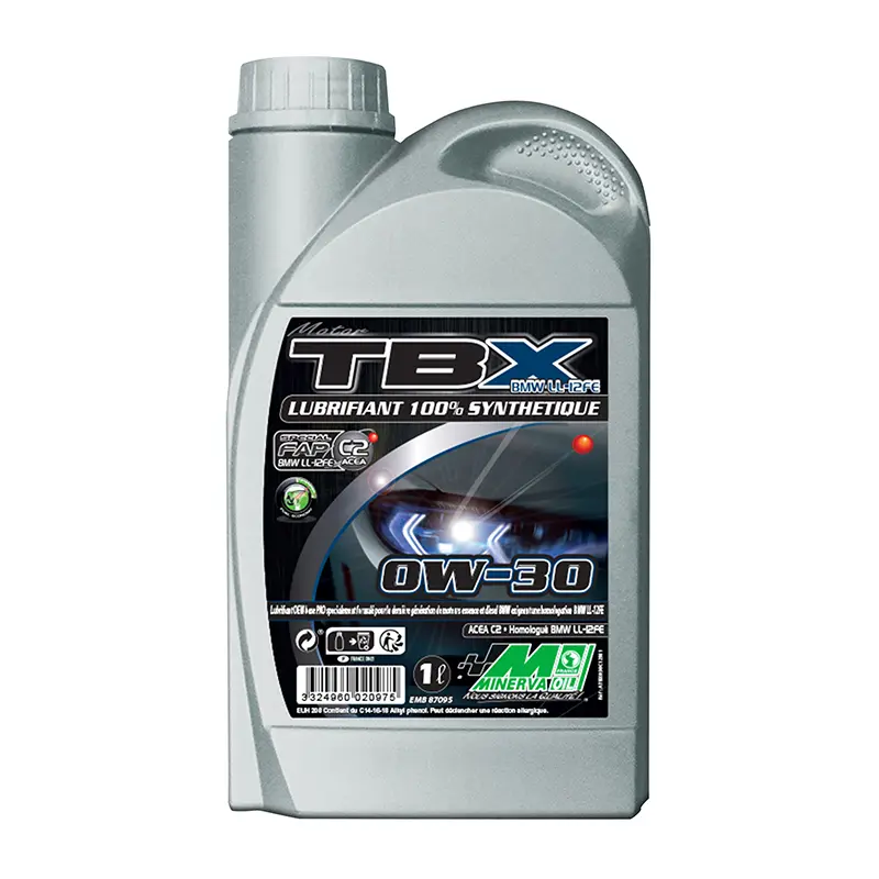 মিনার্ভা ম্যাক্সিস্কুটার-মোটো TBX 0W30 ১০০% সিন্থেটিক ইঞ্জিন অয়েল ১ লিটার