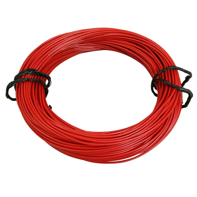 Electrical wire 0.50MM2 7-10 strand red (50M) -selection P2R