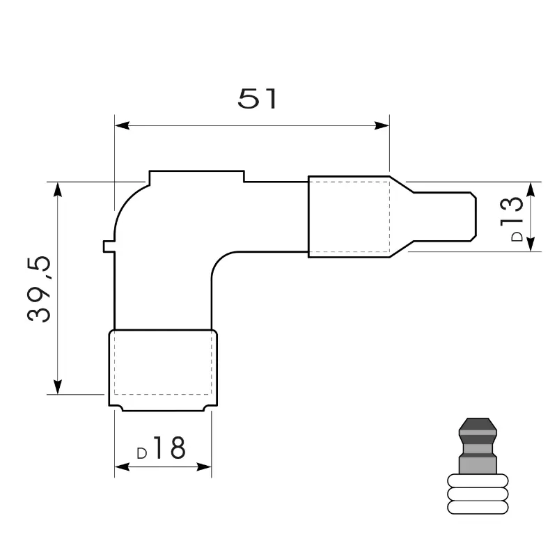 این جی کے LB05EP سپارک پلگ شور سپریسر اولیو کے ساتھ — 5 ویو