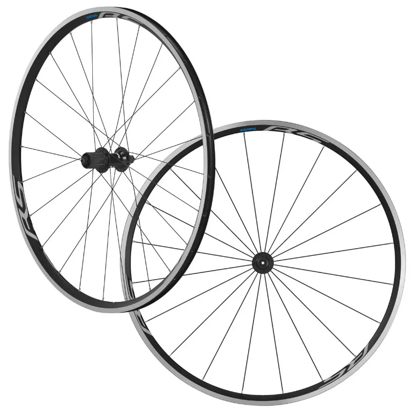 Para kół szosowych Shimano WH-RS100 700 11-10V czarny dekor biały