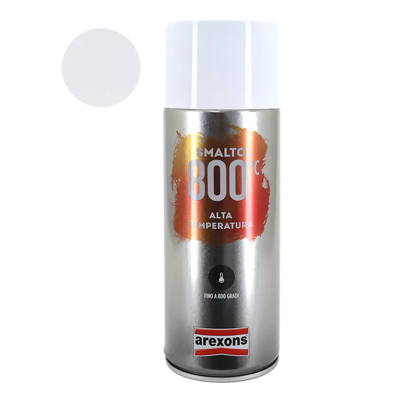 아렉손스 프로(Arexons Pro) 고온 800°C 화이트 에어로졸 페인트 400 ml
