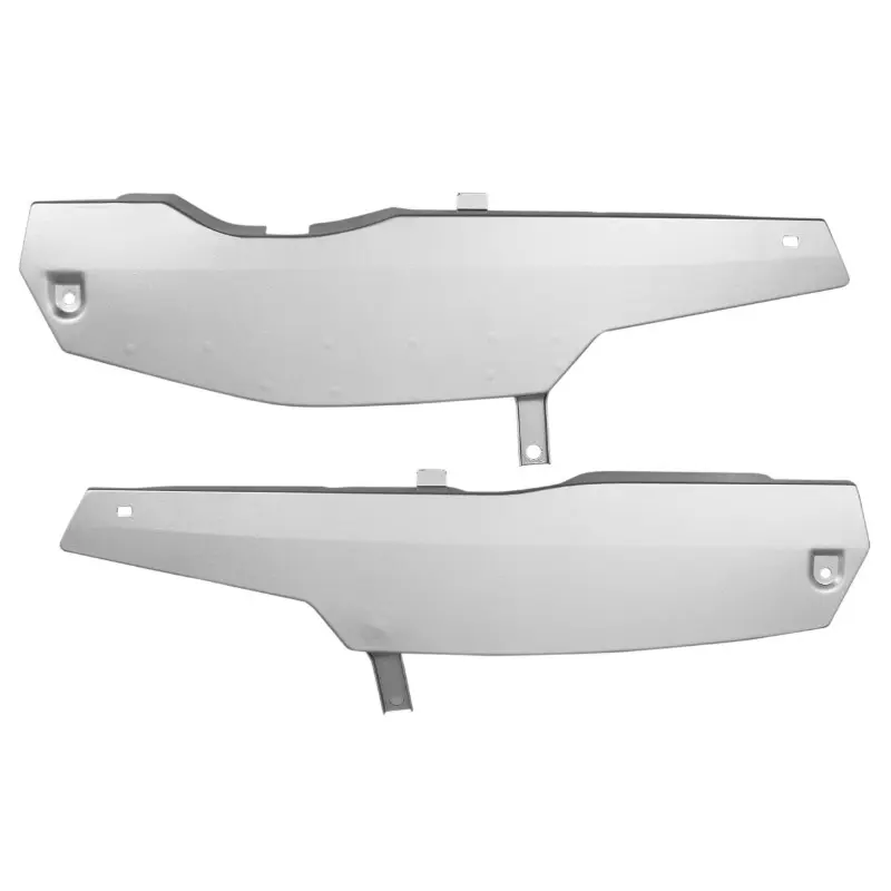 Capotage cache moteur cyclo adaptable MBK 51 Swing gris (paire) Sélection P2R