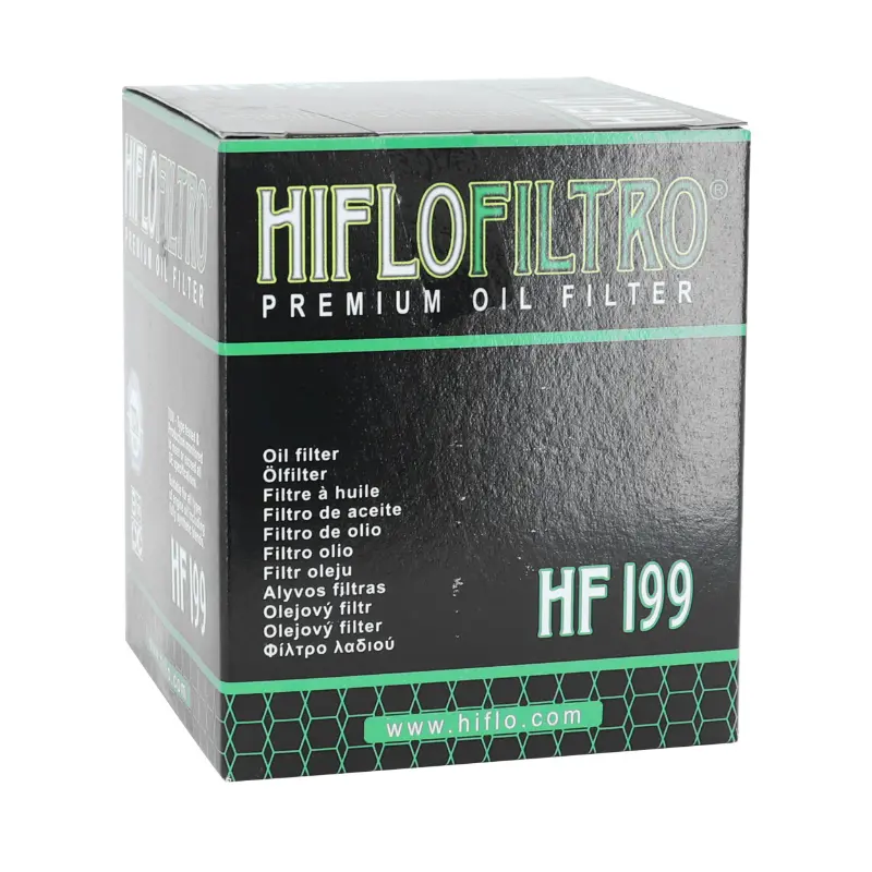 Hiflofiltro HF199 Ölfilter passend für Indian 1200 Scout ABS 2020+-Polaris 550 Sportsman Quad 2011+2014 (65X77MM) — Ansicht 6
