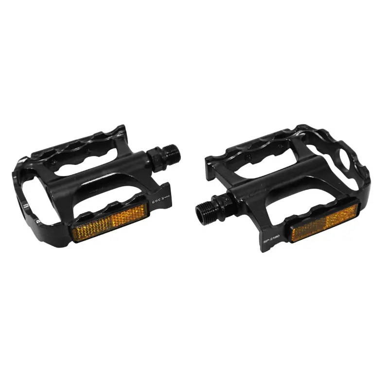 Newton Premium Bearing City-MTB Aluminum Black Pedals 9-16" (pair)