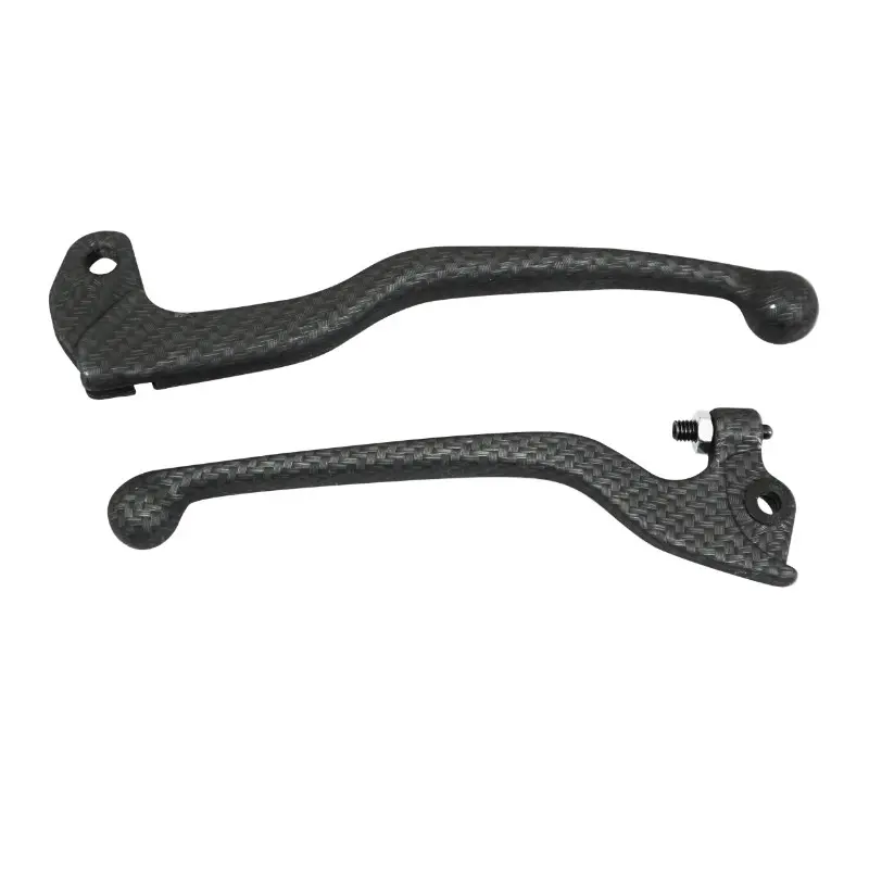 Levier de frein Vicma carbone MBK 50 X Power 2003-2013 / Yamaha 50 TZR 2003-2013 (paire)