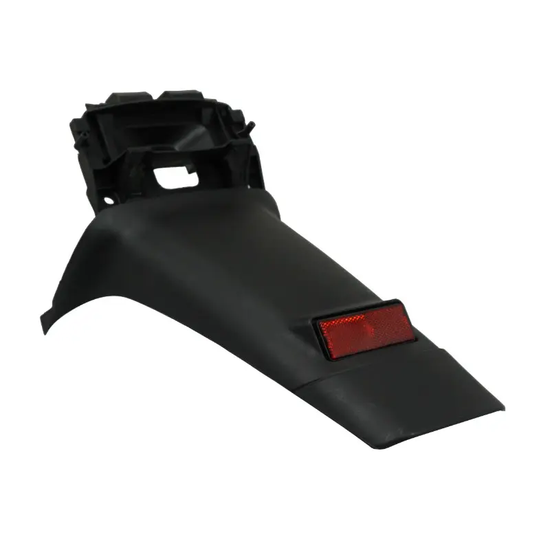 Kotflügelschürze adaptierbar Piaggio 50 Typhoon 1997-2009 schwarz P2R