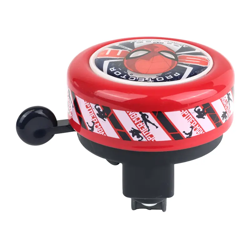Sonnette enfant timbre Disney Spiderman rouge