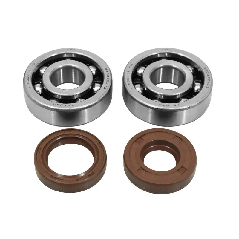 Roulement d'embiellage + joint 50 à boîte Artek K2 TPI adaptable Minarelli 50 AM6 MBK 50 X-Power Yamaha 50 TZR Peugeot 50 XPS XR6 Rieju 50 RS1 Beta 50 RR