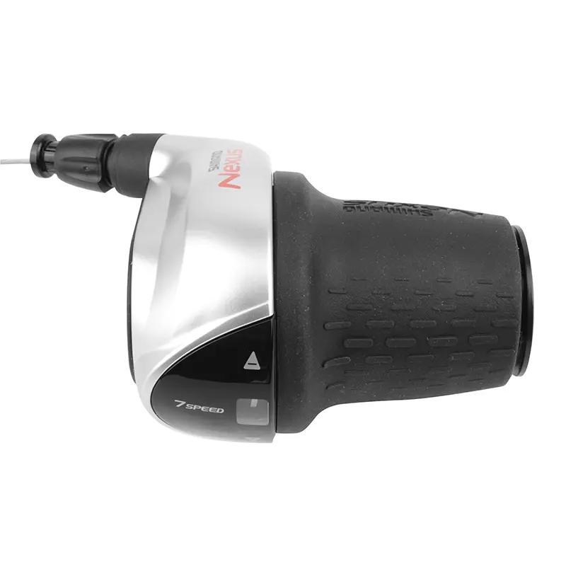 শিমানো নেক্সাস 7V সিটি SL-C3000 সিলভার শিফটার কেবল ক্ল্যাম্প ও এলবো সহ