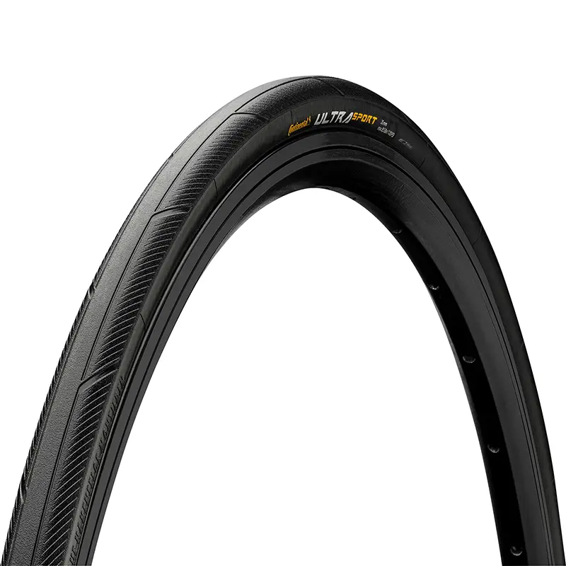 Continental Ultra Sport 3 700 x 25 블랙 TS (25-622) 도로용 자전거 타이어
