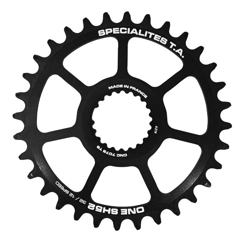 MTB-Kettenblatt Direct Mount für Shimano XTR M9100 - XT M8100 - SLX M7100 ta one SH52 32DTS comp M900 10-11-12V. narrow wide schwarz