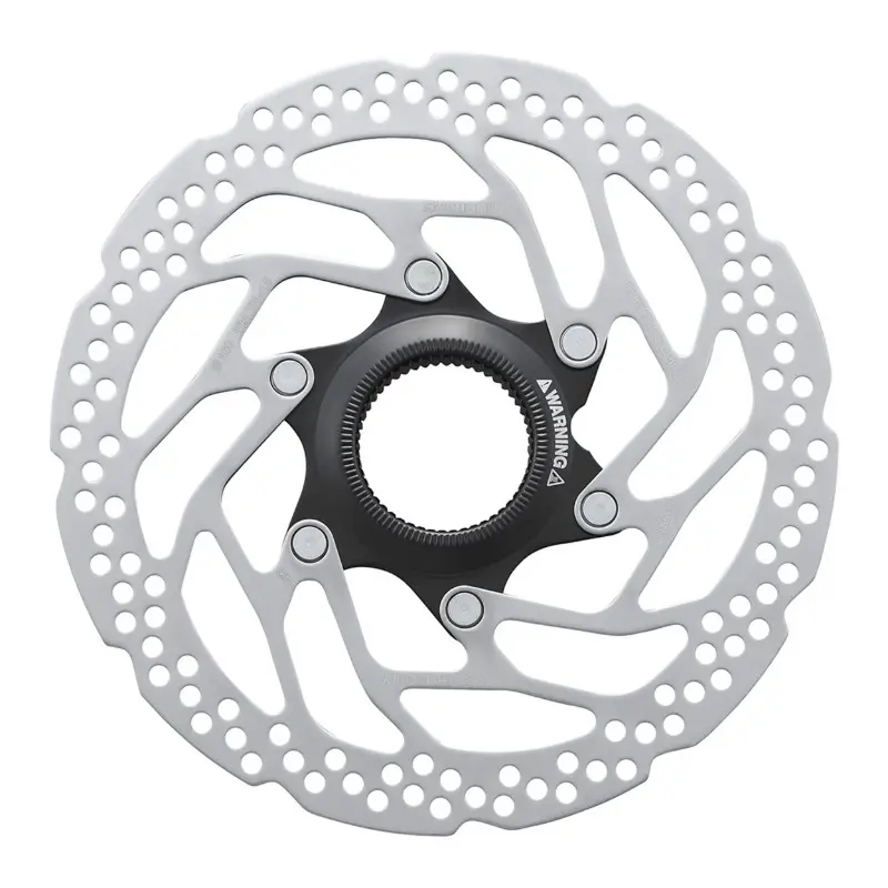 Disque de frein VTT Shimano 160 mm Center Lock MT300 (plaquettes résine)