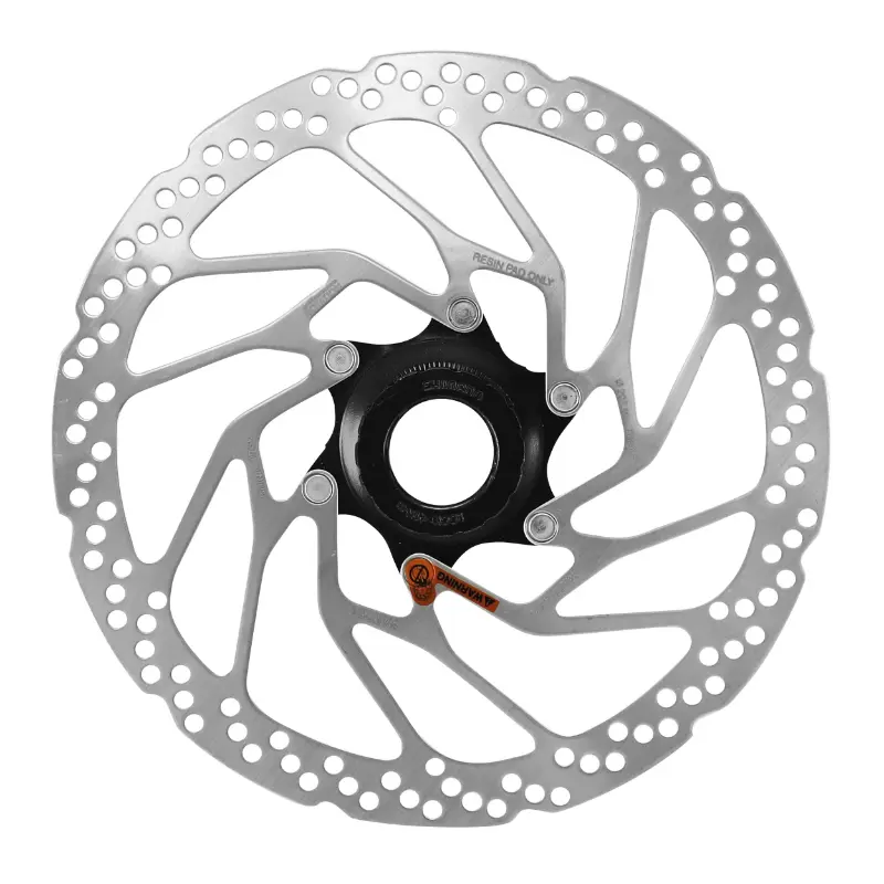 Disque de frein VTT Shimano 203 mm Centerlock pour plaquettes résine