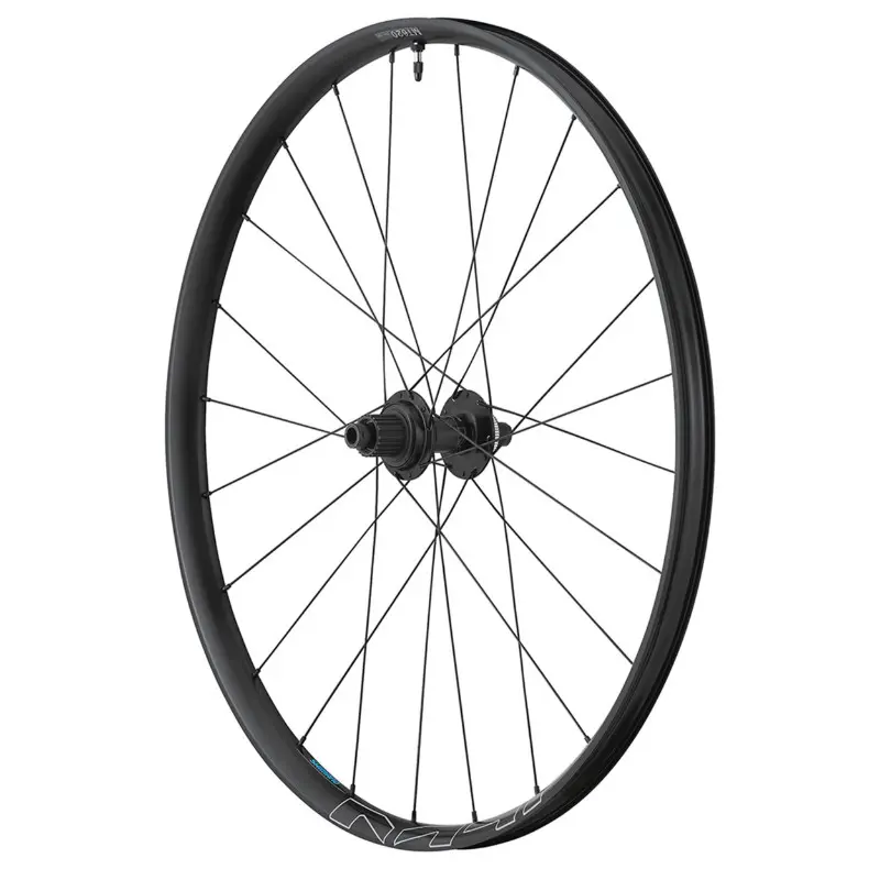 Roue VTT 27.5" Shimano MT620 Boost tubeless arrière axe traversant 12-148 noir