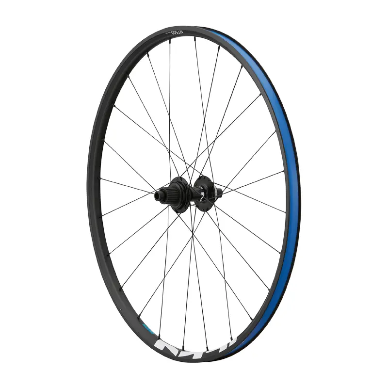 MTB-Laufrad 27.5" Shimano MT501 Boost Centerlock hinten Kassette Microspline 12V schwarz Steckachse 12-148 Felge 24C