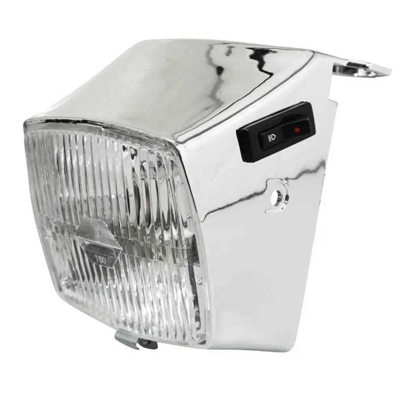 Phare-projecteur adaptable Peugeot 103 MVL Vogue chromé - Sélection P2R