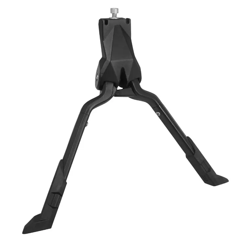 Béquille vélo double centrale Newton VTC 29" alu noir