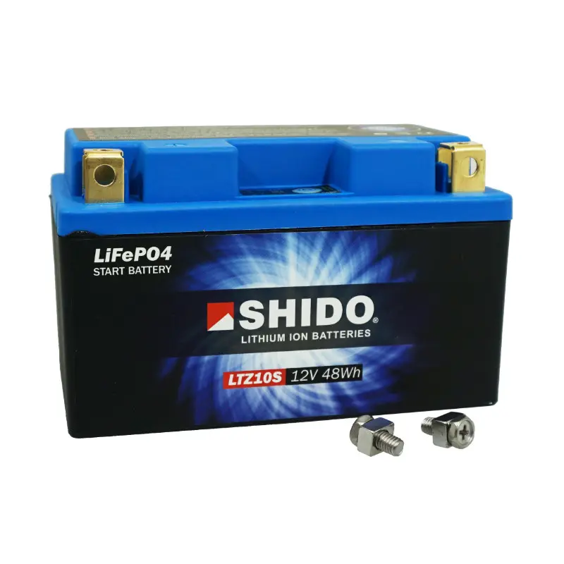 Batterie 12V 4 ah LTZ10S Shido lithium ion einsatzbereit (lg150xl87xh93) ersetzt YTZ10S