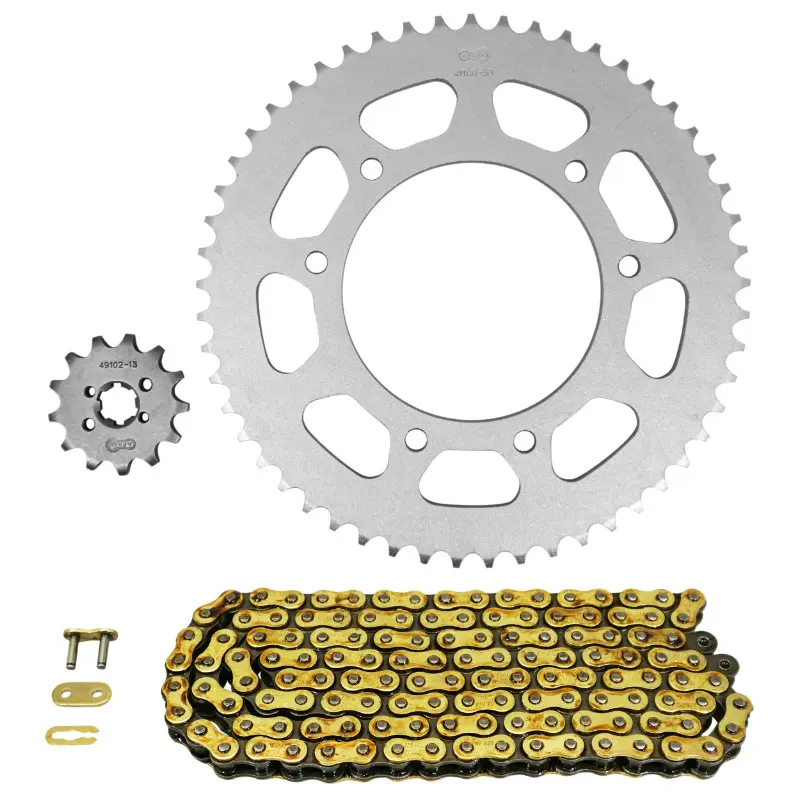Kit chaîne AFAM Derbi 50 Senda DRD R Racing 2002-2005 420 13X53