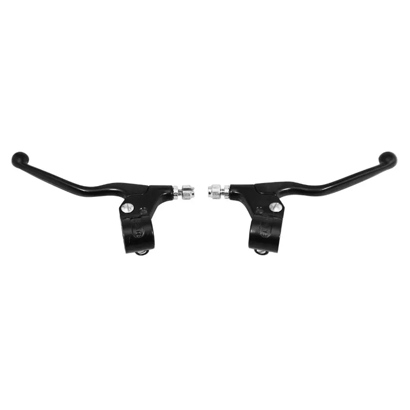 Bremshebel-Griff Satz Rennrad Alu lang M90 Schwarz (Paar) Auswahl P2R — Ansicht 2