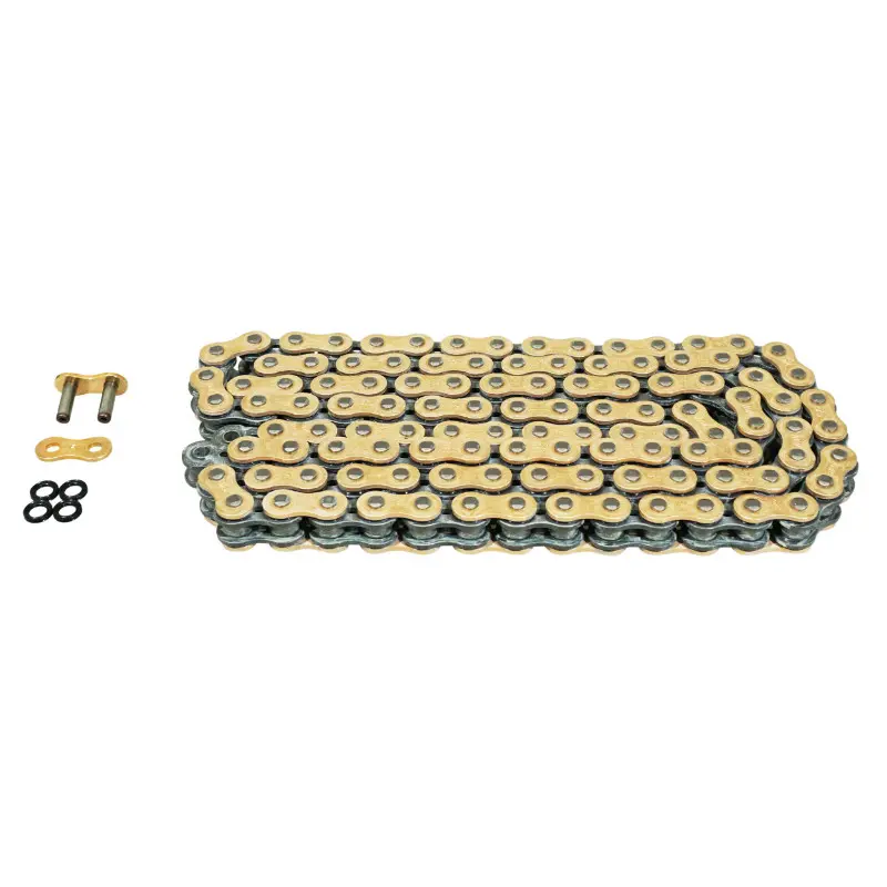 Motorradkette AFAM 520 116 Glieder XS-Ring super verstärkt gold (A520XSR-G 116L)