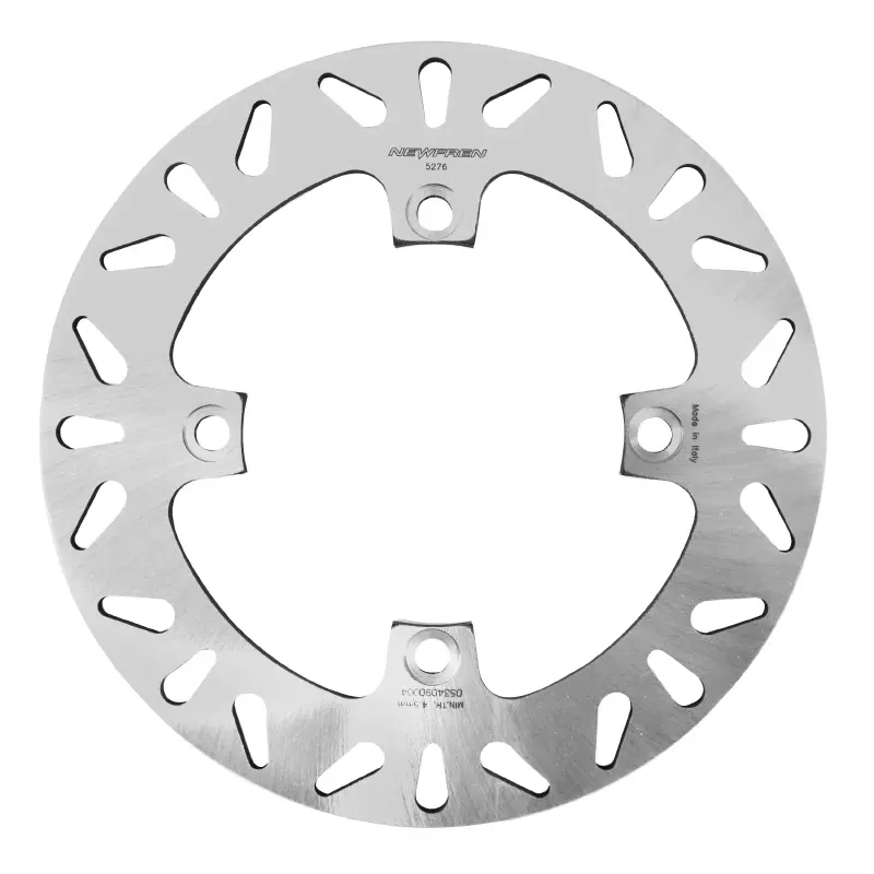 Adaptálható féklemez honda 600 CB f hornet 2007+2013 hátsó, 500 CBF 2004+2007 hátsó, 1000 CBF 2006+2011 hátsó, 750 x-adv 2017+ hátsó (külső 240MM - belső 116.8MM - 4 furat) (DF5276A) -Newfren