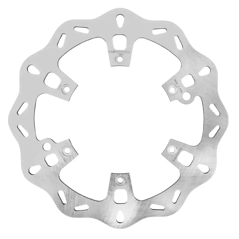 Bremscheibe passend für beta 350 RR enduro 2013+2017 av, 250 RR 2013+ av, husaberg 400 FC 1999+2002 av, husqvarna 350 fe 2014+2020 av (ext 260MM - int 127.1MM - 6 Löcher) oe design (DF5048OE) -Newfren