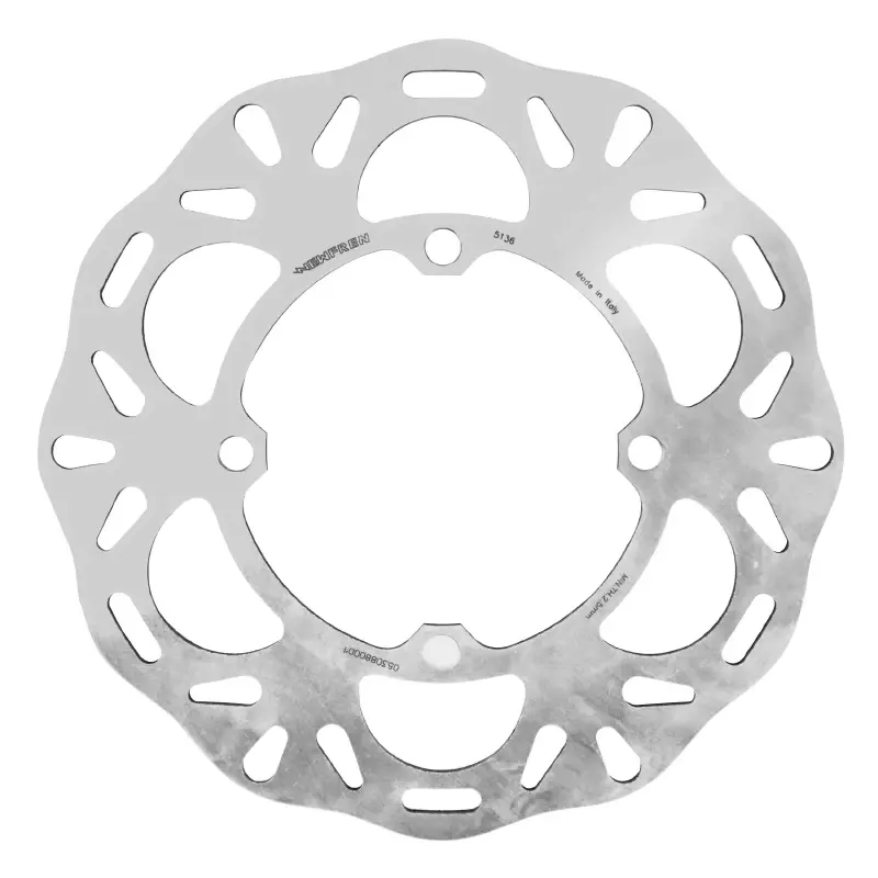 Disque de frein adaptable kawasaki 450 KLX r 2008+2020 av, 250 KX 2003+2008 av, 450 KX-F 2006+2014 av (ext 250MM - int 109.3MM - 4 trous) (DF5136OE) -Newfren