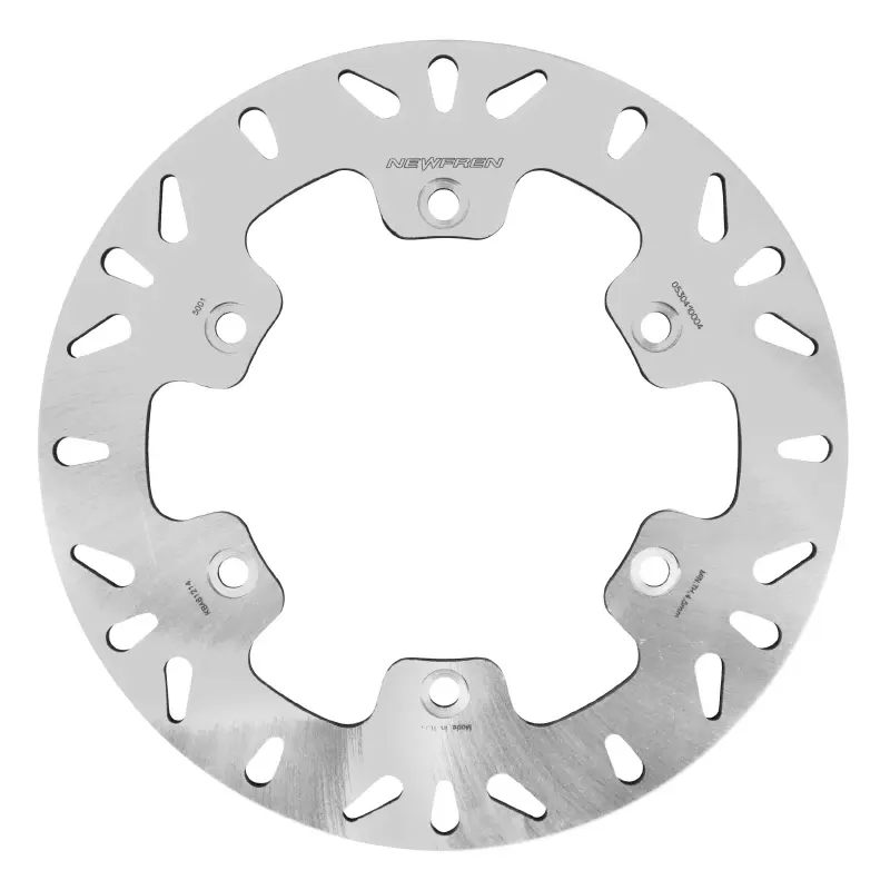 Disque de frein adaptable honda 125 CBR r 2003+2010 av, 600 CBR f 1987+1994 av, 650 SLR 1997+1999 av, 600 XL v transalp 1987+1996 av (ext 276MM - int 144.1MM - 6 trous) (DF5001A) -Newfren