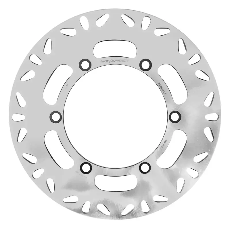 Bremscheibe passend Honda 500 CB 1994+2005 AV, 500 CBF 2004+2008 AV, 750 VTC Shadow 1986+2009 AV, 1100 ST Pan European 1989+2002 (Außendurchmesser 296MM - Innendurchmesser 144MM - 6 Löcher) (DF5129A) -Newfren