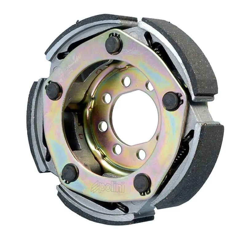 Embrayage maxiscooter Polini pour peugeot 400 metropolis, 400 geopolis, 400-500 satelis-piaggio 400 x-evo, MP3, 500 X9-GILERA 500 nexus, fuoco-aprilia 400-500 atlantic (a cinq machoires) (249.037)