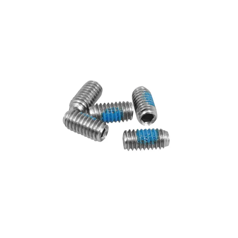 MTB-Plattformpedale Downhill Newton schwarz Achse rot Lager Alu CNC Gewinde 9-16 Stollen silber (Paar) — Ansicht 2