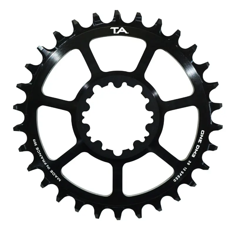 Plateau VTT direct mount pour sram GX - XX1 - X01 ta DM3 30DTS 11-12V. noir narrow wide (transmission boost deport 3MM)