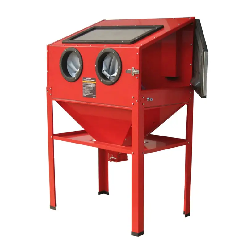 Strahlkabine P2R 220L Druck 3 bis 8 bar 145 Liter/min (88x57x140cm)