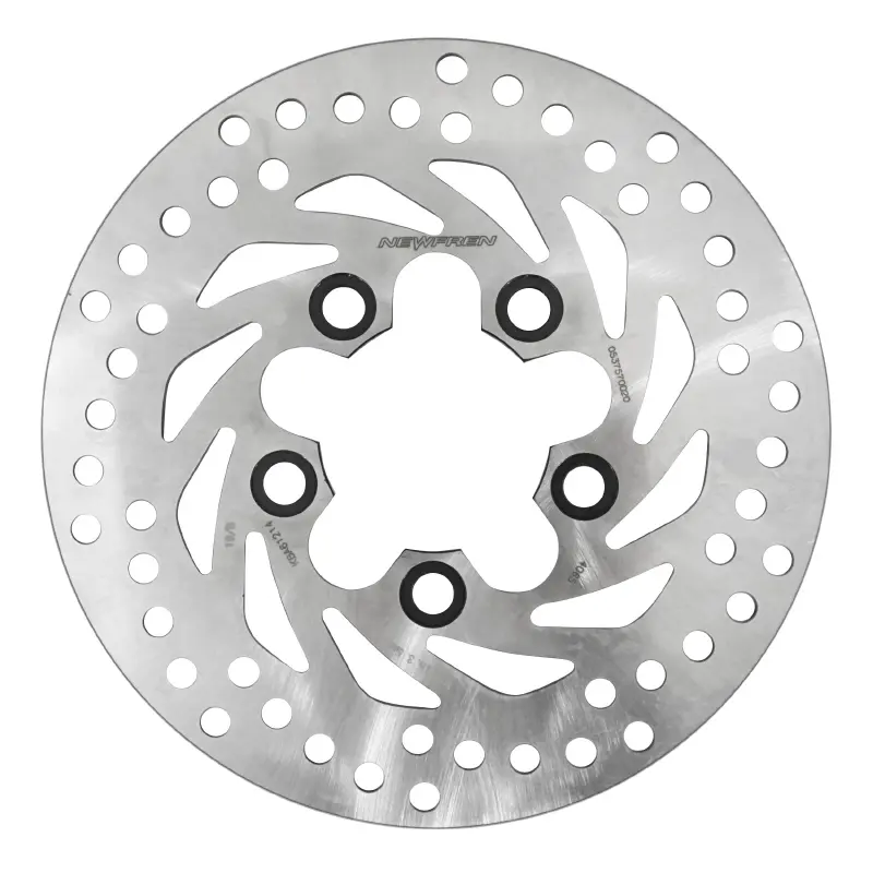 Disque de frein arrière NEWFREN adaptable Kymco 250 Grand Dink 2001-2002 et 200 New Dink 2008+ (200 mm - 58,2 mm - 5 trous) DF4065A