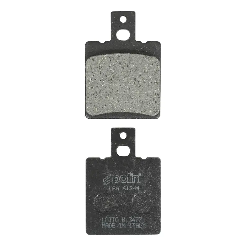 Plaquette de frein Polini pour beta 50 tempo, 50 quadra - gilera 125 RX - aprilia 125 AF1 futura, 50 RS, 50 SR (l 39.5MM - h 56.3MM - p 7MM) (174.0029) (original)
