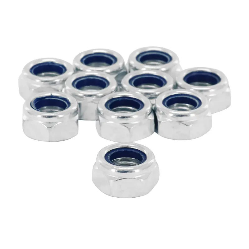 Sechskantmutter Nylostop-Bremse M12 x 1,75 verzinkter Stahl Selection P2R (10er Pack)
