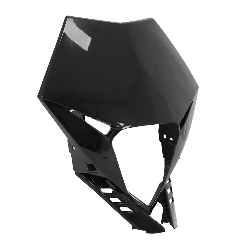 Plaque phare tête de fourche P2R adaptable Beta 50 RR 2011-2020 noir