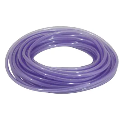 Durite essence double épaisseur 4x8 mm violet translucide spéciale hydrocarbures résistant UV et chaleur rouleau 10 m Sélection P2R