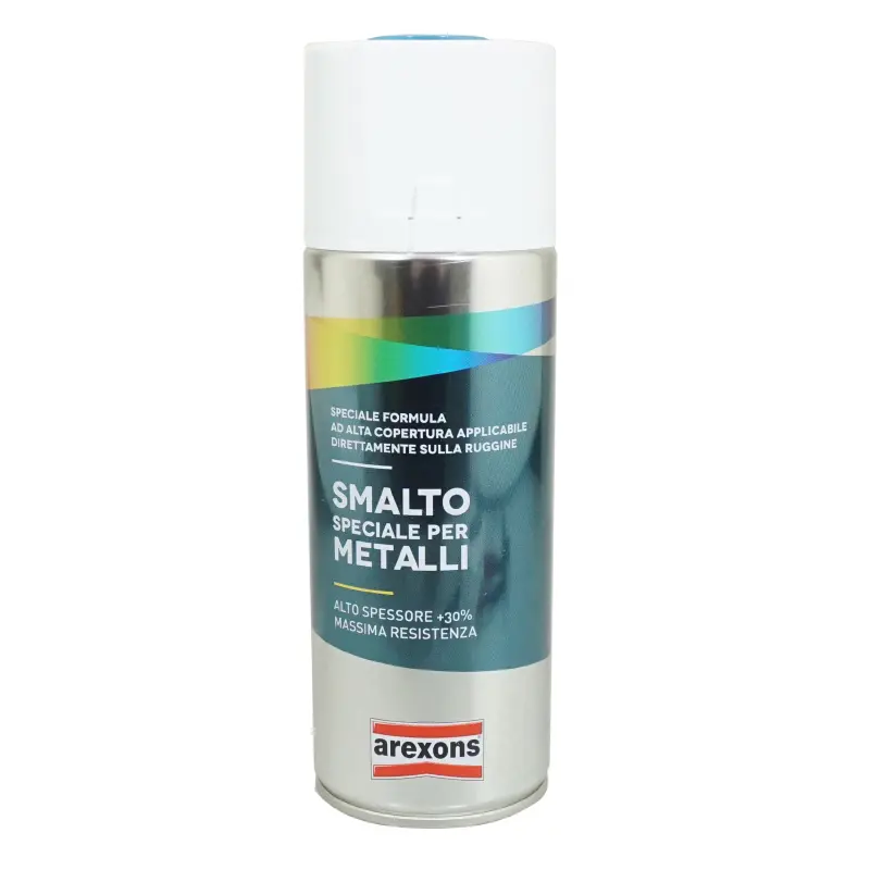 Bombe de peinture Arexons émail spécial métal brillant bleu RAL 5012 aérosol 400 ml