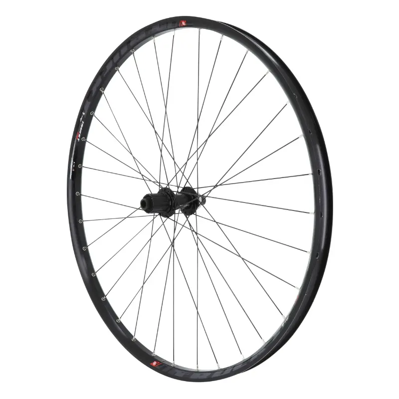 Roue VTT 29" Velox Trucky 30 Tubeless Ready Arrière Centerlock Noir Moyeu Shimano TC500 11-10V Axe Traversant 12-142 Jante 30C 32 Rayons