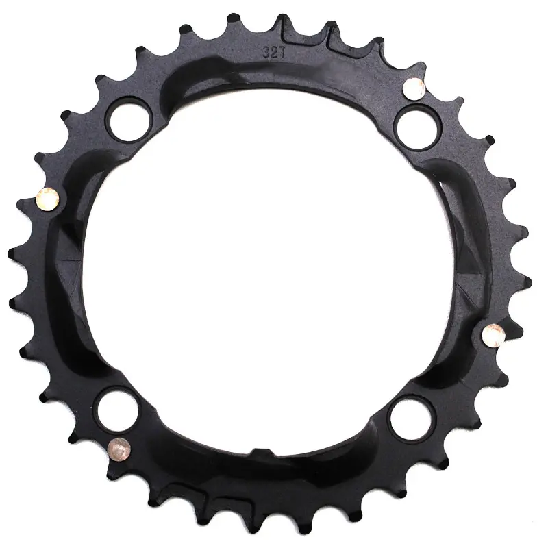 Plateau VTT Stronglight 4BRA diamètre 104 triple 32 DTS milieu noir alu 8-9V