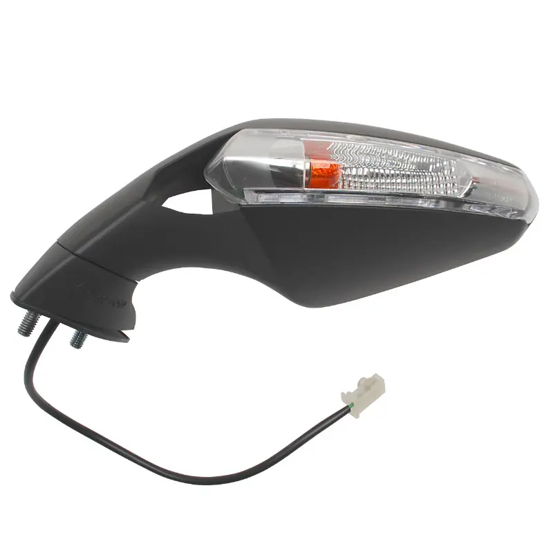 Rétroviseur adaptable Derbi 50 GPR 2006+ avec clignotant gauche homologué CE