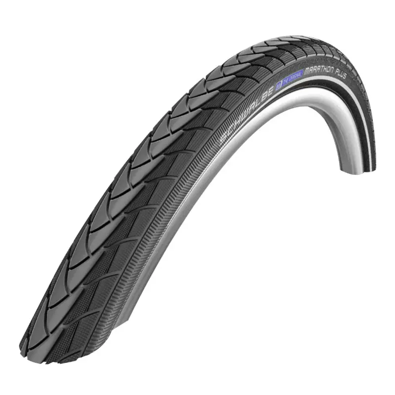 Pneu Schwalbe Marathon Plus City 650 x 35A noir 26 x 1 3/8 (37-590) renfort flanc réflex TR